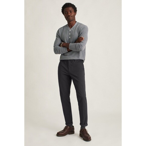 Bonobos Stretch Washed Chino Pants Mens 31x32 Faded Black Slim Fit NEW